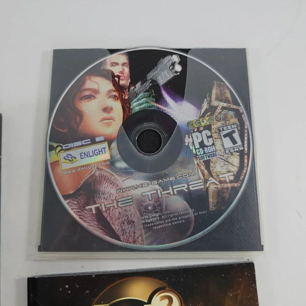 X2: The Threat X3 Reunion CD-ROM PC Lot 2003 2005 Missing 1 Disc